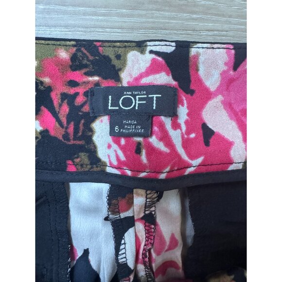 Loft Marisa Floral Trousers - Size 6 - Picture 3 of 5